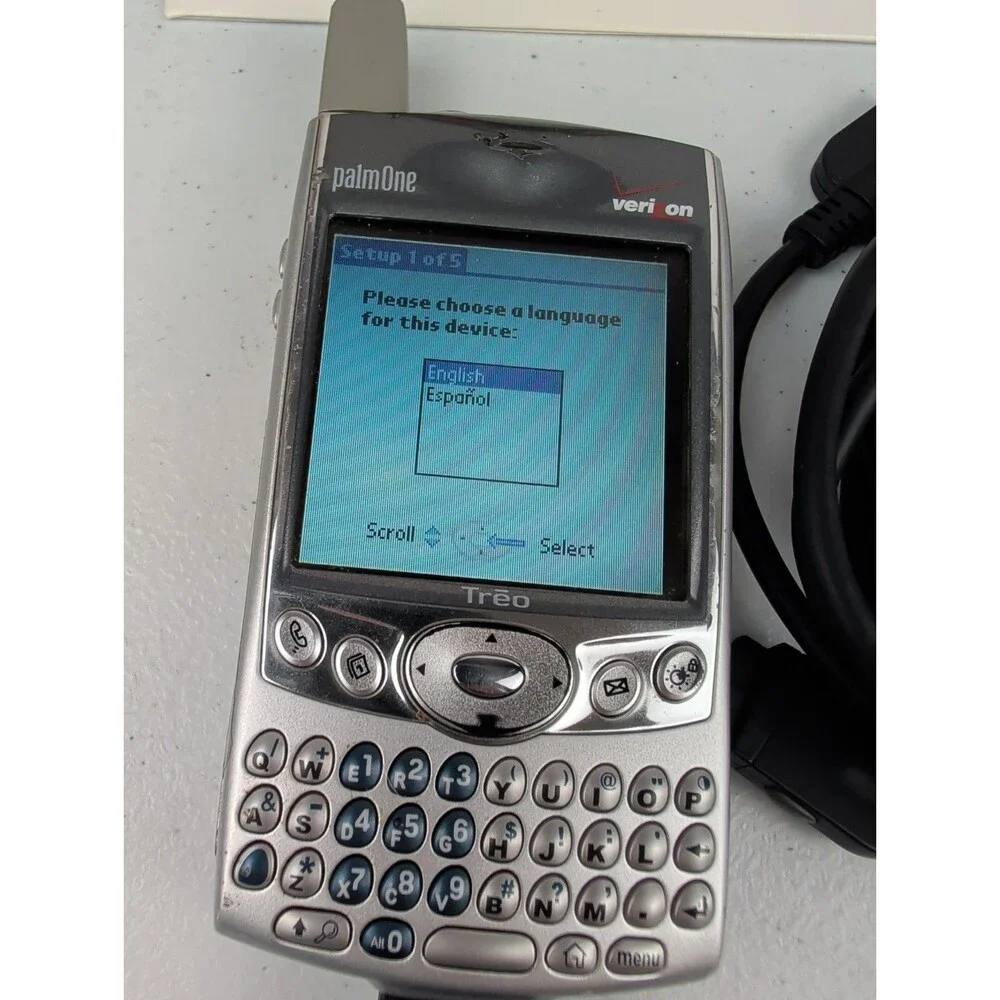 Palm Treo 600W For Verizon W/ Box And Accessories - Working - As Is -